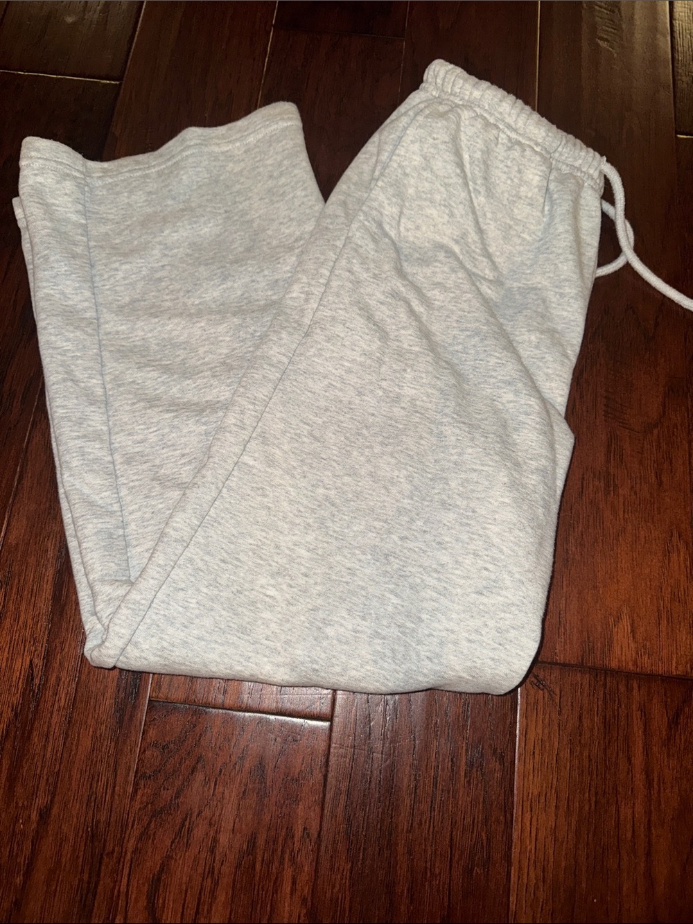 Light Gray Drawstring Sweatpants